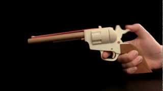 Colt SAA Rubberband Gun [HD]