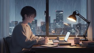 🌧️ Cozy Rainy Night Visuals ☕ 30 Minutes of LoFi Beats for Studying & Relaxing