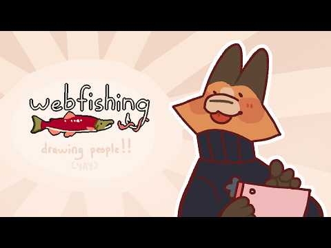 drawing people from webfishing!!