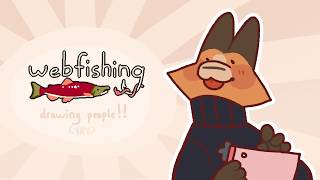 drawing people from webfishing!!