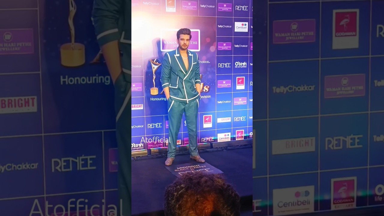 Karan Kundrra Looks Stunning At The Indian Telly Awards 2025