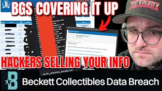 Beckett AKA BGS Silent After Hackers Obtained Your Personal Information
