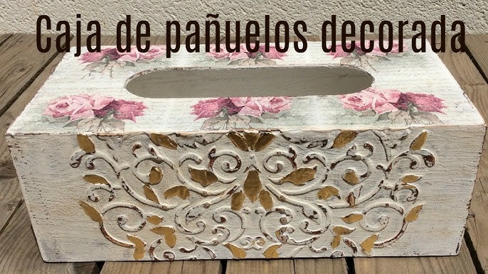 Diy- Hacer caja para pañuelos, MI RINCÓN DE SUEÑOS