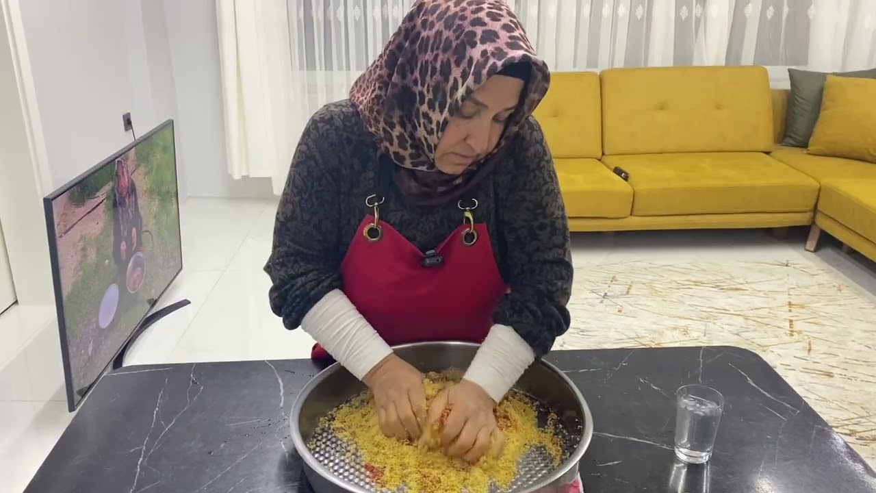 YENİ EVİMİZDE İLK AKŞAM YEMEĞİ HAZIRLIĞI😍Kısırı Bir De Benim Tarifimle Deneyin👌Hatay Sarmaiçi Tarifi