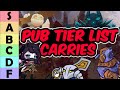 Worst and Best Dota 2 Carries!  Pub Tier List - CARRIES (Part 3)