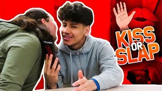 Kiss or Slap in SCHOOL! (Funny public interview) - J.U