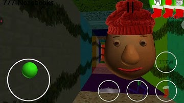 Baldi Basics Mods - Baldi Basics Christmas Bash Fully Gameplay 