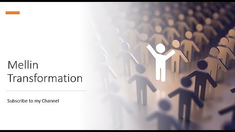 Introduction to Mellin Transformation