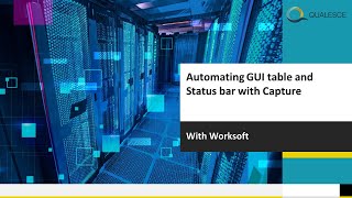 Automating GUI table and Status bar with Capture screenshot 4