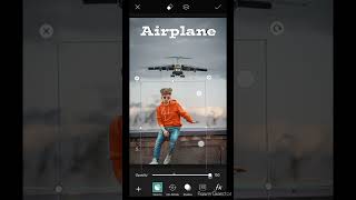 airplane photo background remove PicsArt photo editing #Short screenshot 1