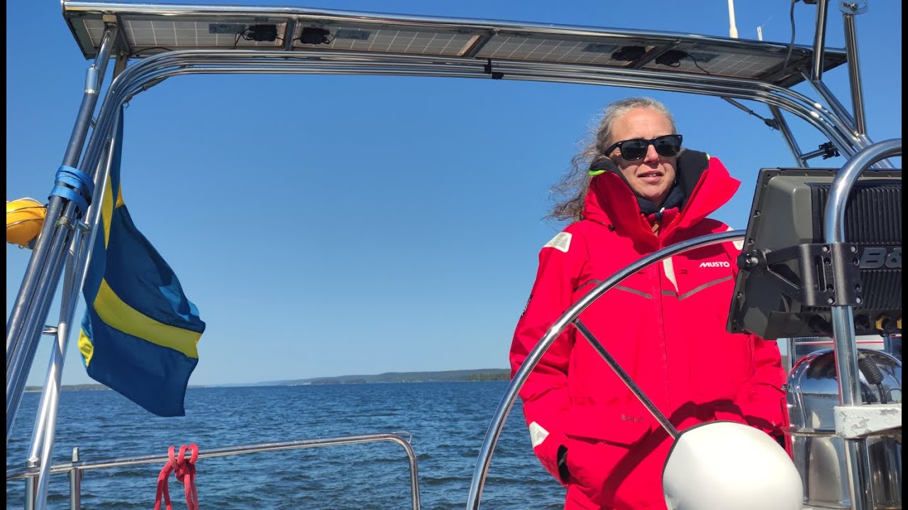 Hunter 54 sailing for the first time 2021