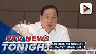Former Sen. Richard Gordon says public will also serve as judge of the impeachment trial vs. VP...