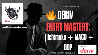 🎯 Deriv Strategy Using Ichimoku Cloud, MACD &amp; Balance of Power | Live Trade Breakdown