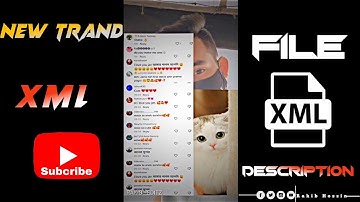 NEW TRAND XML FILE DISCRIPTION BOX CHAKE MASAGE 💔🥰🙈🙈