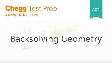 ACT Backsolving Geometry - Chegg Test Prep