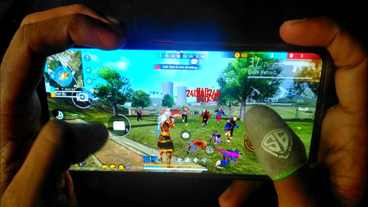HARD GRANDMASTER LOBBY Solo Vs Squad Full Gameplay Handcam - Garena ...
