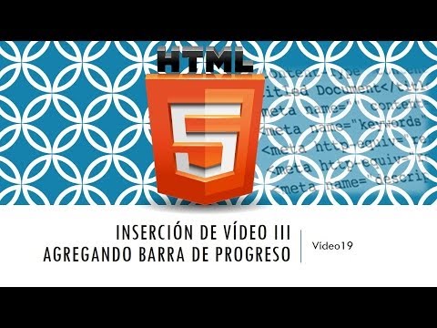 Curso HTML 5. Inserción Vídeos III. Vídeo 19