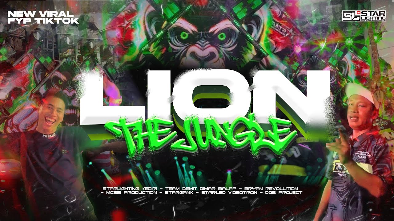 TRAP LION THE JUNGLE NROTOKZ | FULL BASS | FYP TIKTOK | STAR LIGHTING KEDIRI