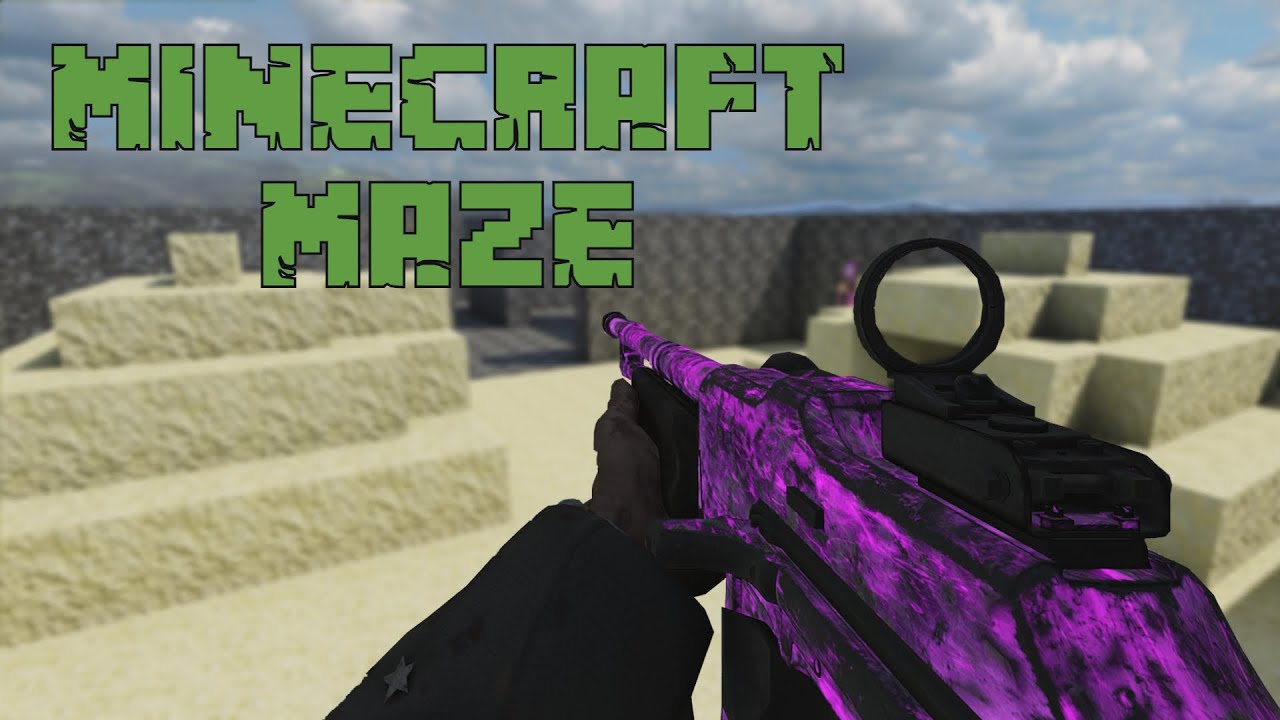 MINECRAFT MAZE BLACK OPS 3 CUSTOM ZOMBIES YouTube