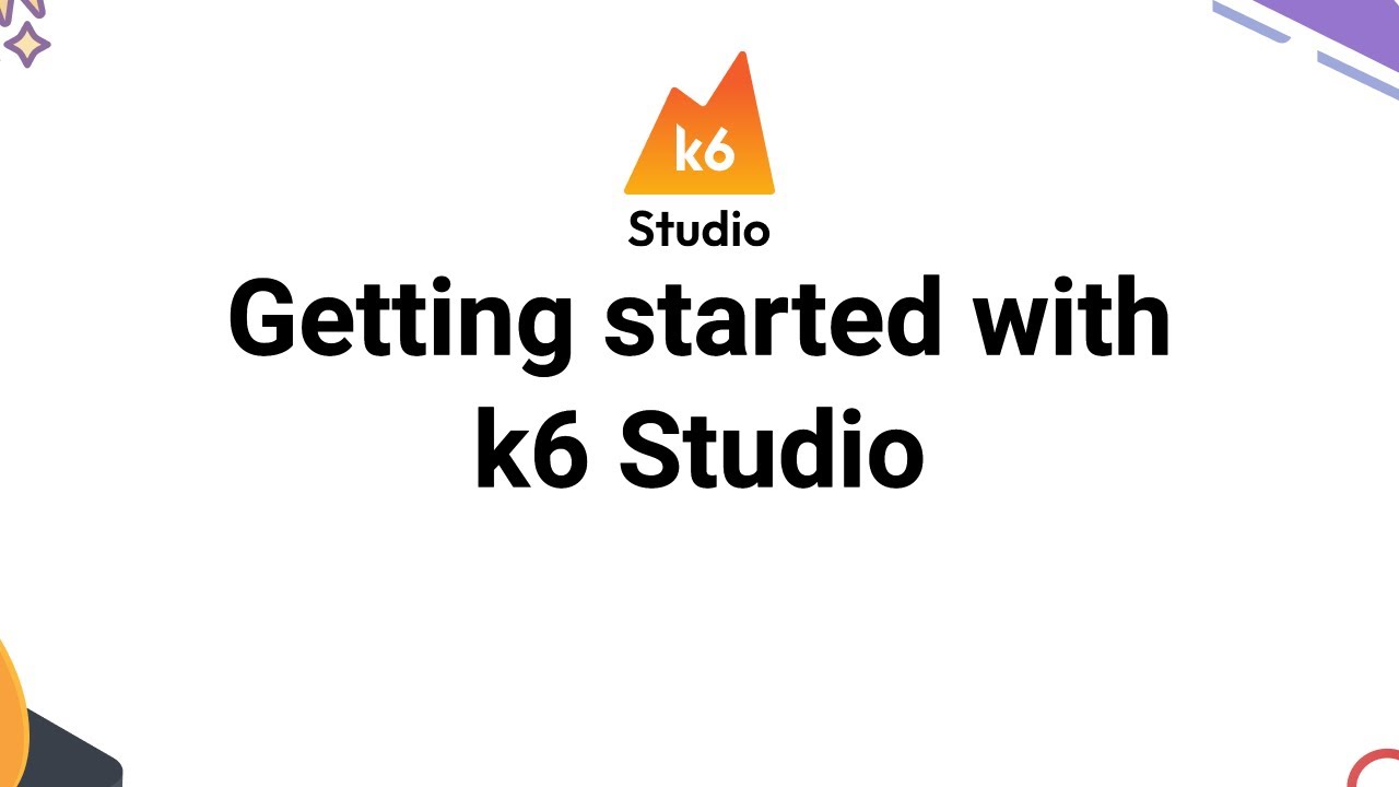 Getting Started withy k6 studio - YouTube