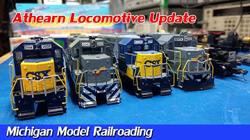 Athearn Locomotive Update, LEDs, DCC, and Sound
