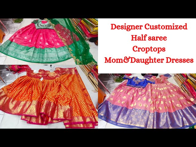 babyhour.info | Half saree lehenga, Half saree designs, Saree dress