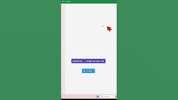 Ne fais PAS ça si tu veux convertir un fichier Excel en PDF !