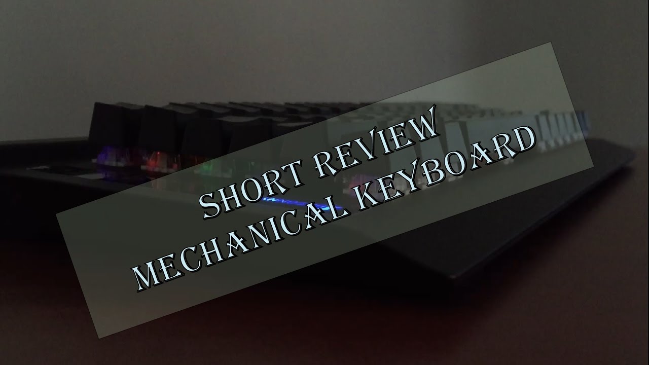 Sunsonny SK-K1 87 Keys (Short Review) Mechanical Keyboard || Kai Lin