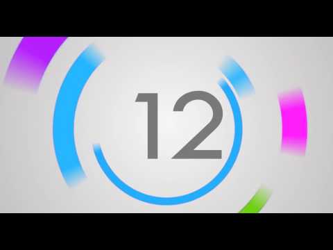 60 seconds Countdown ( v 249 ) circle Timer with Sound Effects and voice HD