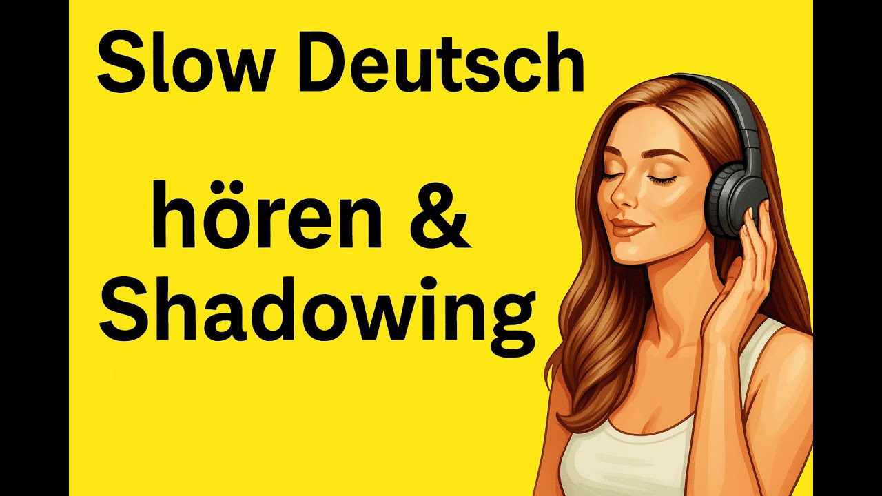 A1-B1 German Speaking Practice | Shadowing German | Motivation Deutsch ...