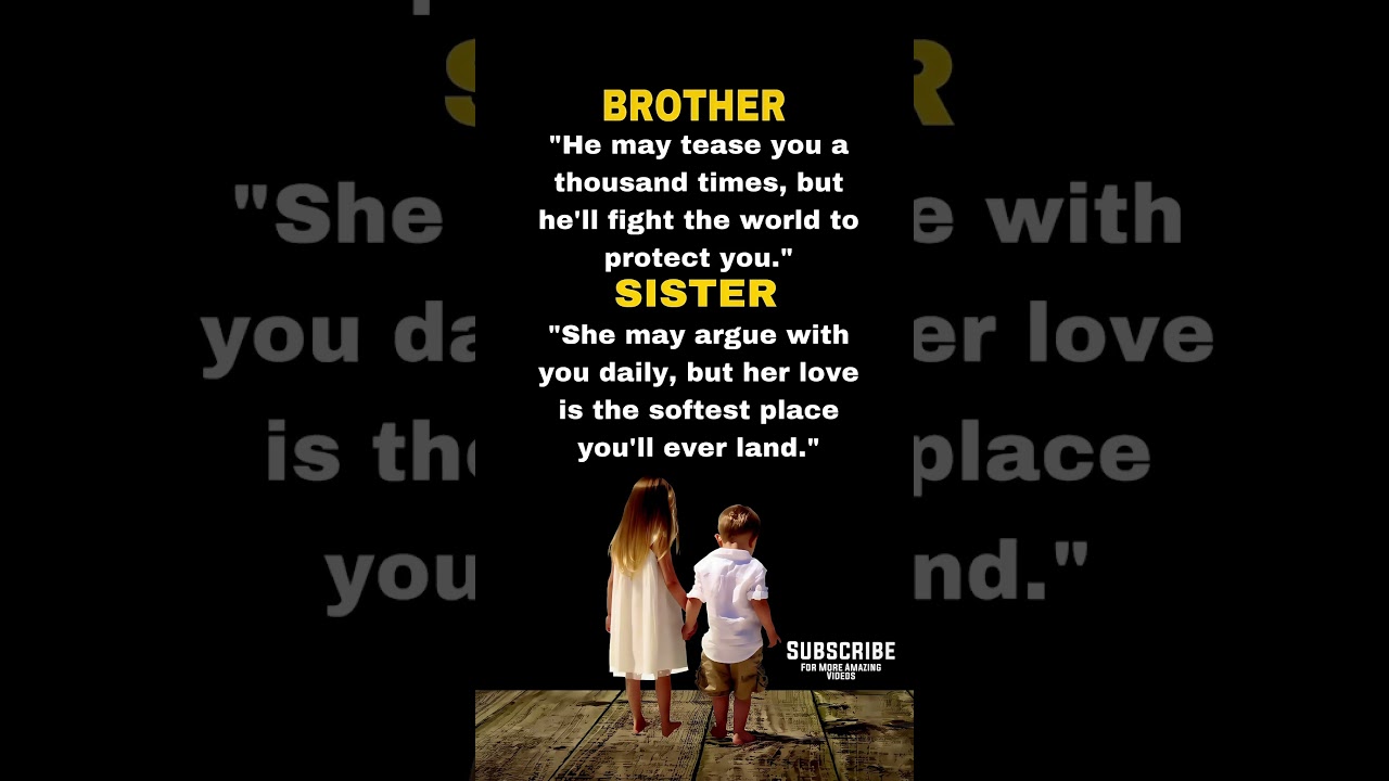 Brother & Sister| 