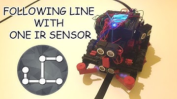 Following Line With One Sensor - Fischertechnik TXT