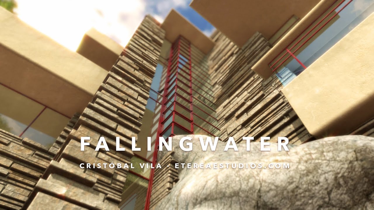 falling water house plan