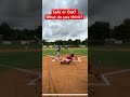 #ljslok #catcher #baseball Close call- what do you think?