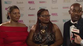 Kimberley Stiff, Bridgette Fraser and Hugh Clarke, Port Authority of Jamaica