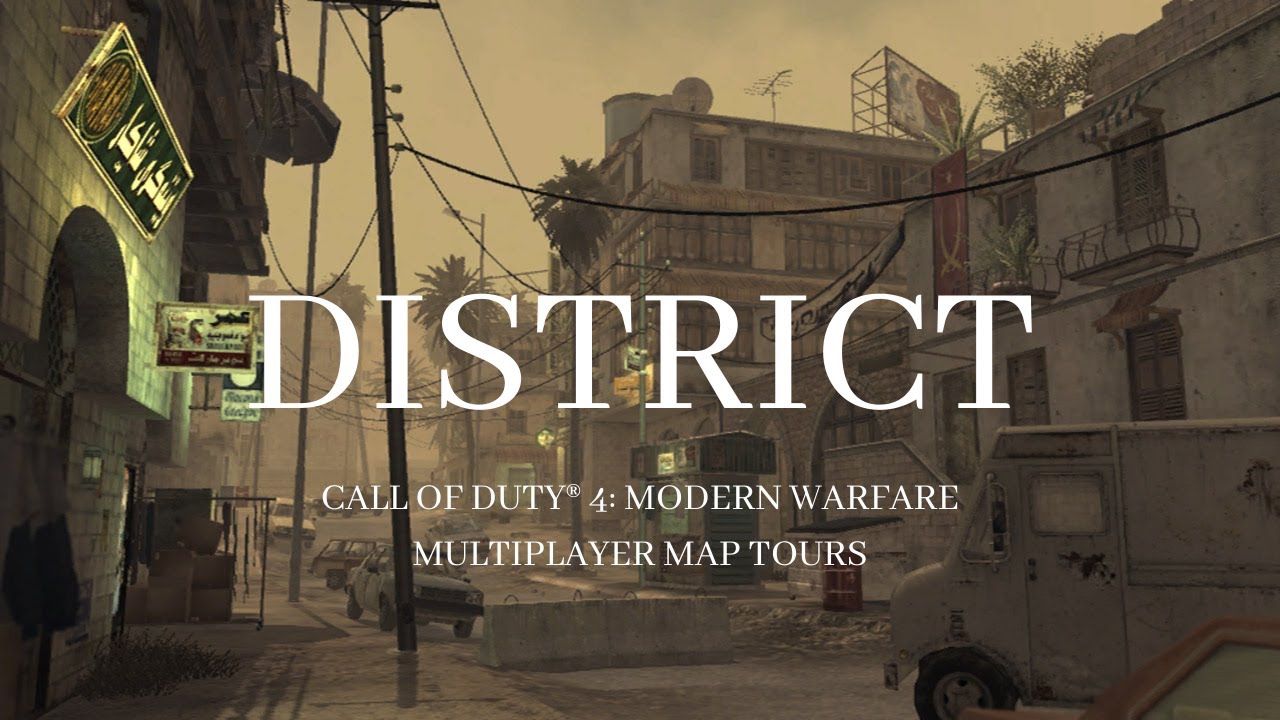 Call of Duty® 4: Modern Warfare Tour of Multiplayer Map District (Xbox ...