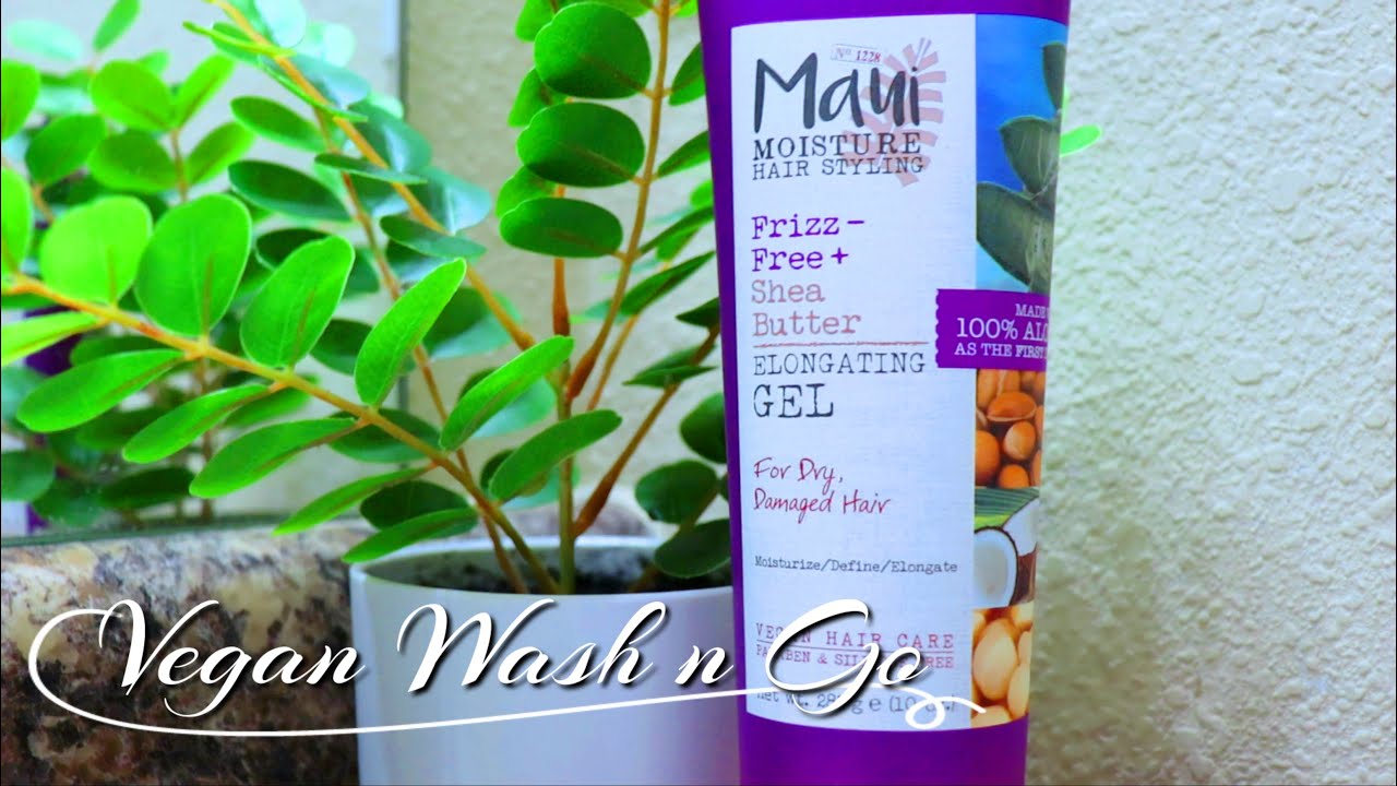 Maui Moisture Elongating Gel 1 Product ONLY Wash & Go On Short Curly