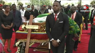 VIDEO: DIAMOND Alivyomuaga Rais MAGUFULI ni HUZUNI KUBWA