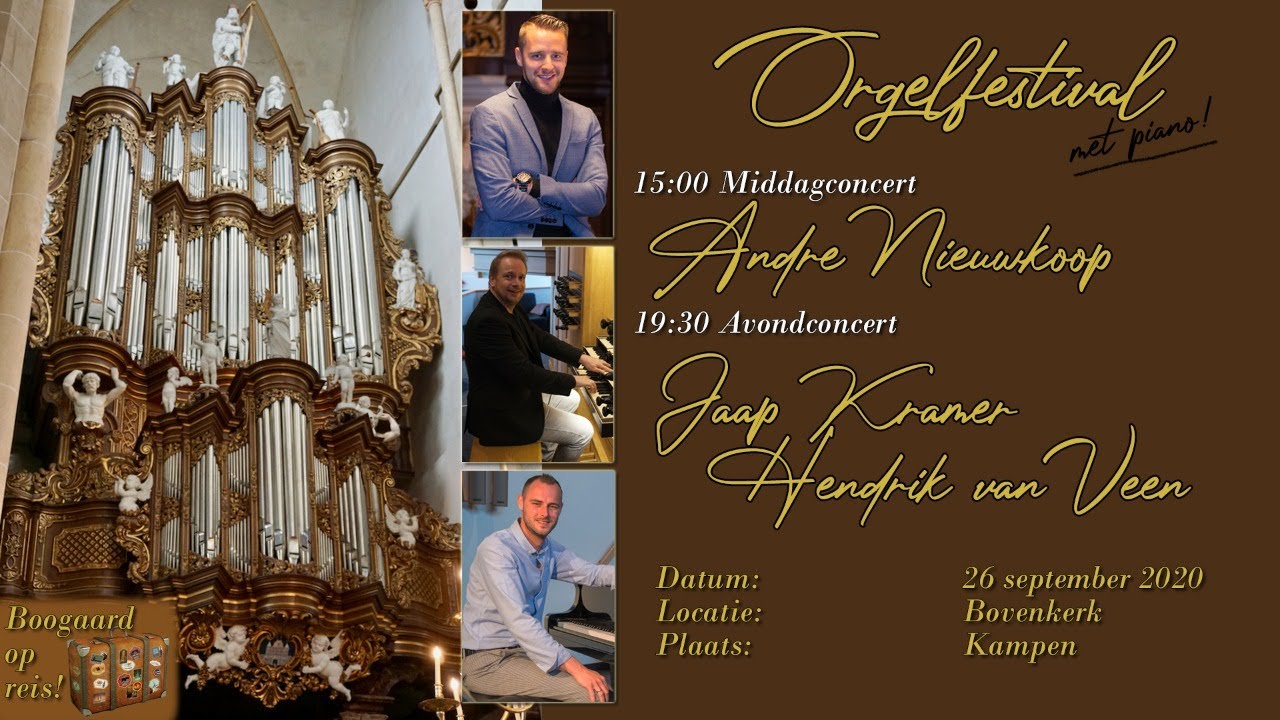 Orgelfestival met Jaap Kramer en Hendrik van Veen
