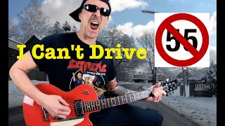 I can't drive 55 - Sammy Hagar (Guitar Cover)