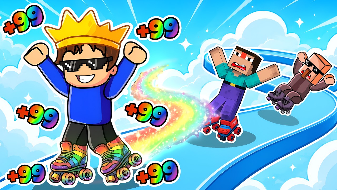 I BUYING FATESTEST ICE SKATE TO TROLL TIKAWAR AND RICH VILLAGER IN ROBLOX