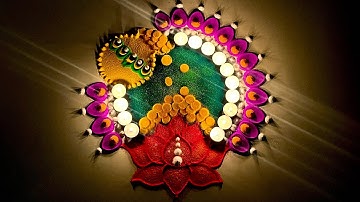 Dhanteras Rangoli 2025/Mooi Dhanteras Rangoli Design 2025/Happy Diwali rangoli eenvoudig#rangoli