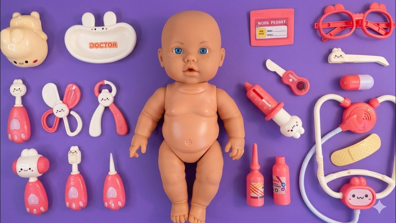5 Minutes Satisfying with Unboxing Baby Alive Doll Doctor Toys
