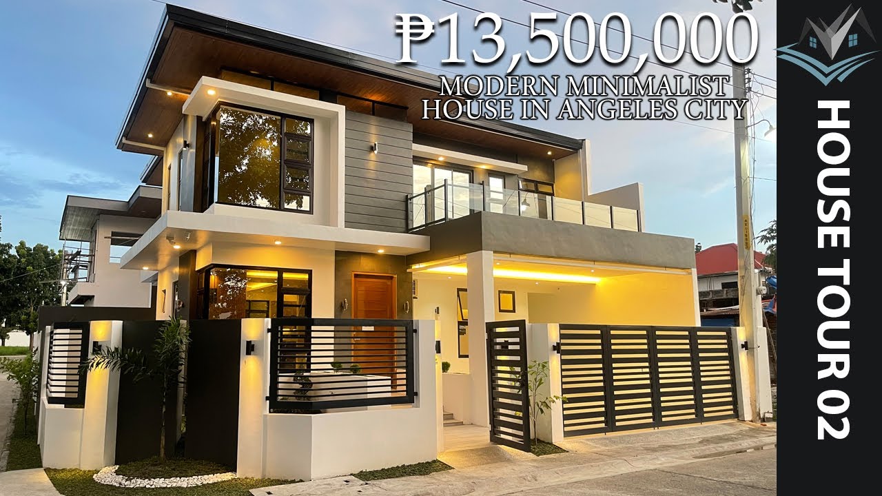 HOUSE TOUR 02 | Modern Minimalist Design House in Angeles City, Pampanga
