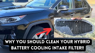 Why You SHOULD CLEAN your Hybrid Battery Cooling Filter!