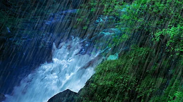 Nature's Best White Noise! | Rain and Waterfall Sounds for Sleeping