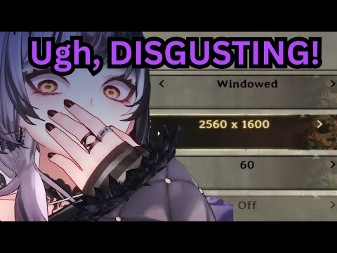 Shiori is DISGUSTED by windowed mode...【Shiori Novella】