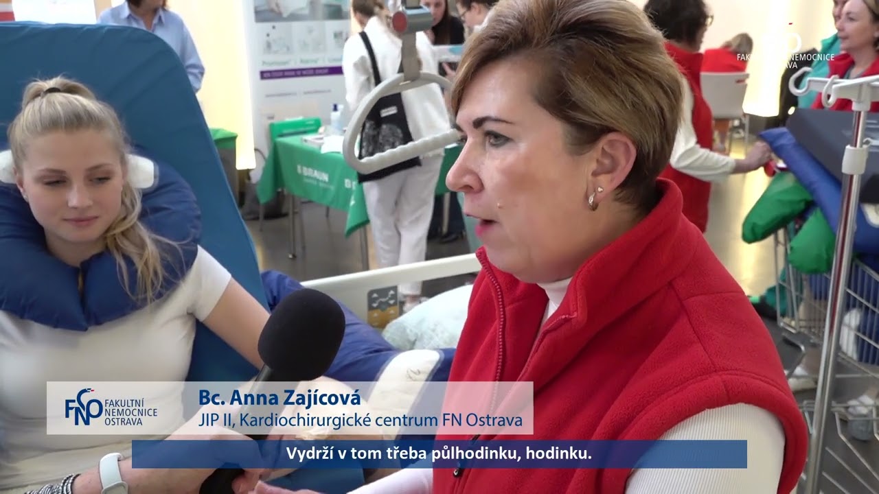 FN Ostrava se připojila k preventivní akci STOP dekubitům