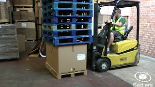 Sadlers Xx117 Tri Wall Euro Pallet Boxes With Pallet