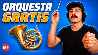 Recreé una ORQUESTA COMPLETA con Plugins GRATIS